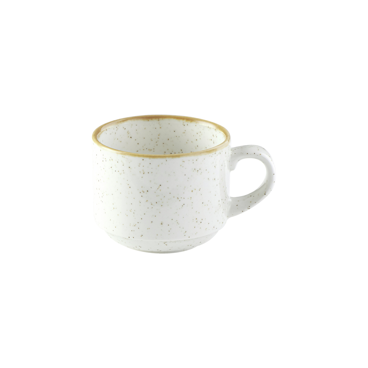 Stonecast, Tasse Profile stapelbar ø 85 mm / 0,22 l Barley White