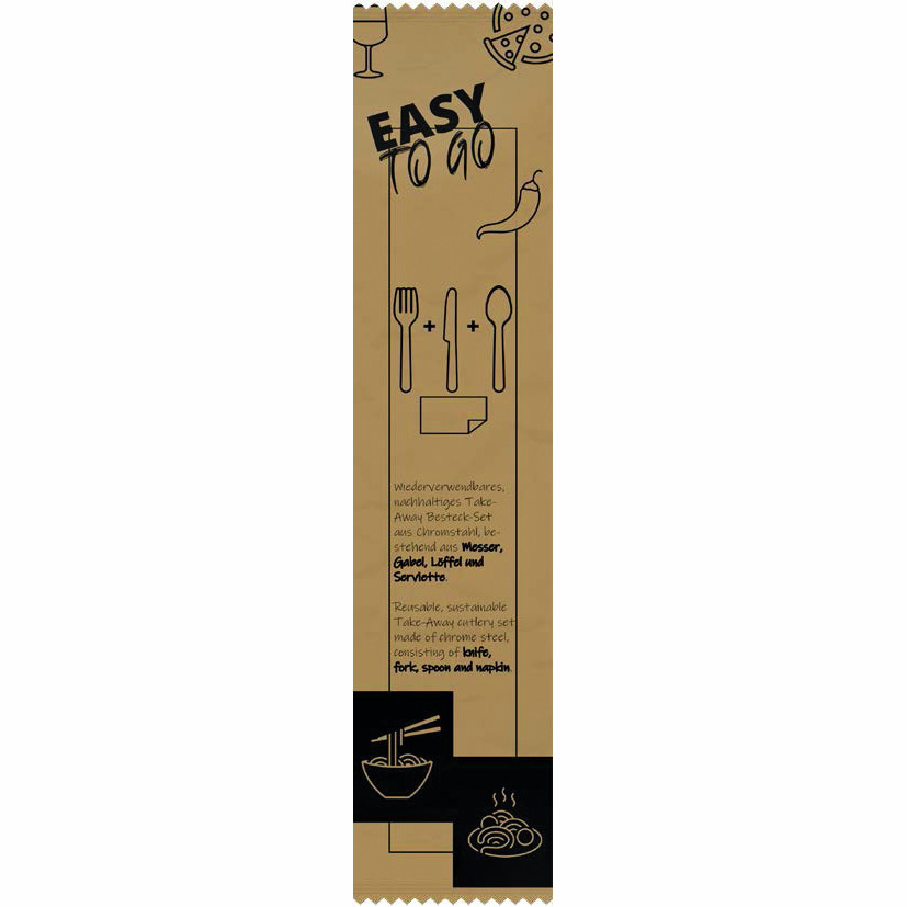 Easy to Go, Besteckset 4-teilig