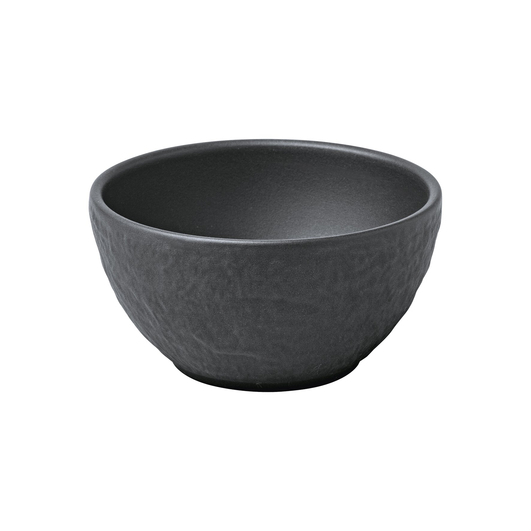 The Rock Black Shale, Schälchen ø 77 mm / 0,06 l schwarz