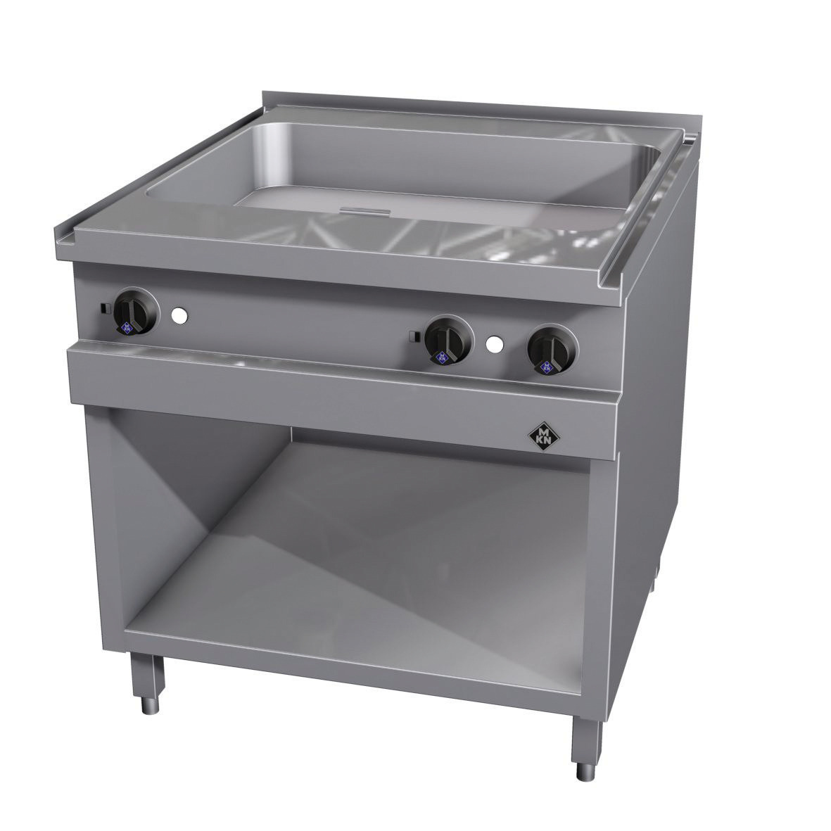 Elektro-Griddlepfanne 37,00 l / 2 Supra / Bratfläche 705 x 545 mm / Optima 850