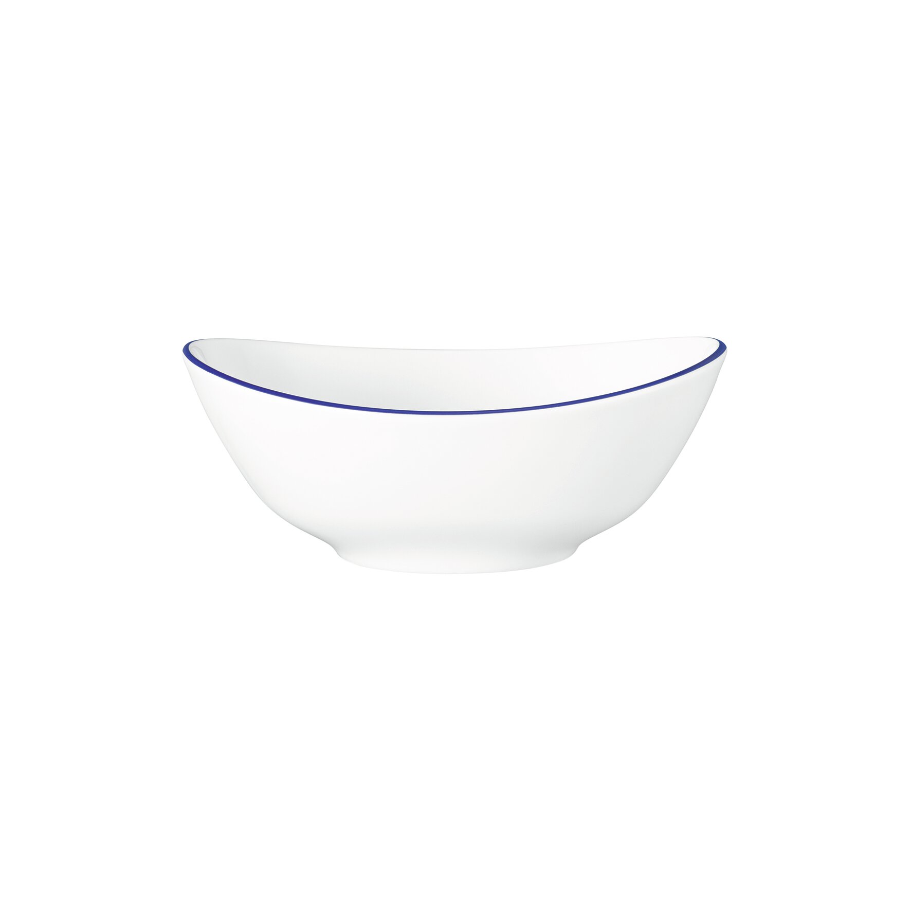 Modern Life, Bowl oval 189 x 158 mm / 0,70 l Blue Line