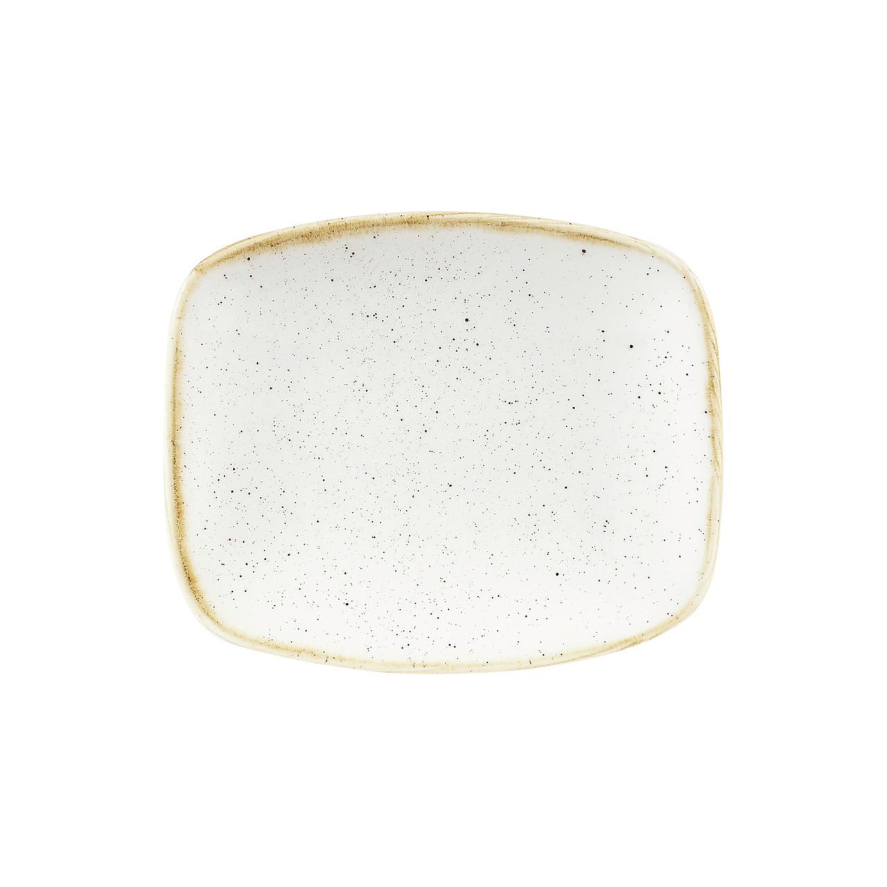 Stonecast, Teller Chefs rechteckig 237 x 157 mm Barley White