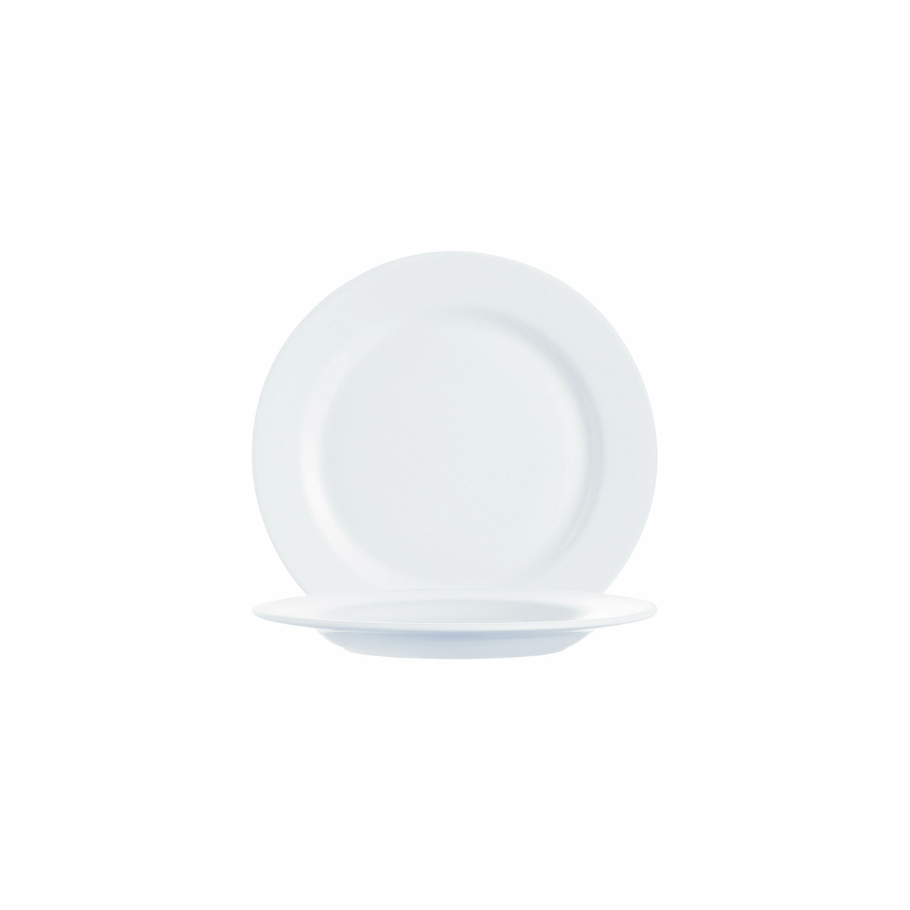 Intensity White, Teller flach ø 160 mm weiß 