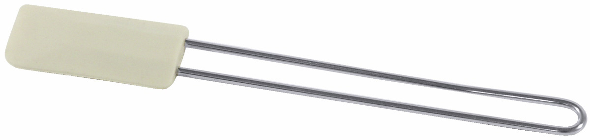 Teigspatel 190 mm hitzeresistent bis +110°C / Griff Edelstahl 18/10