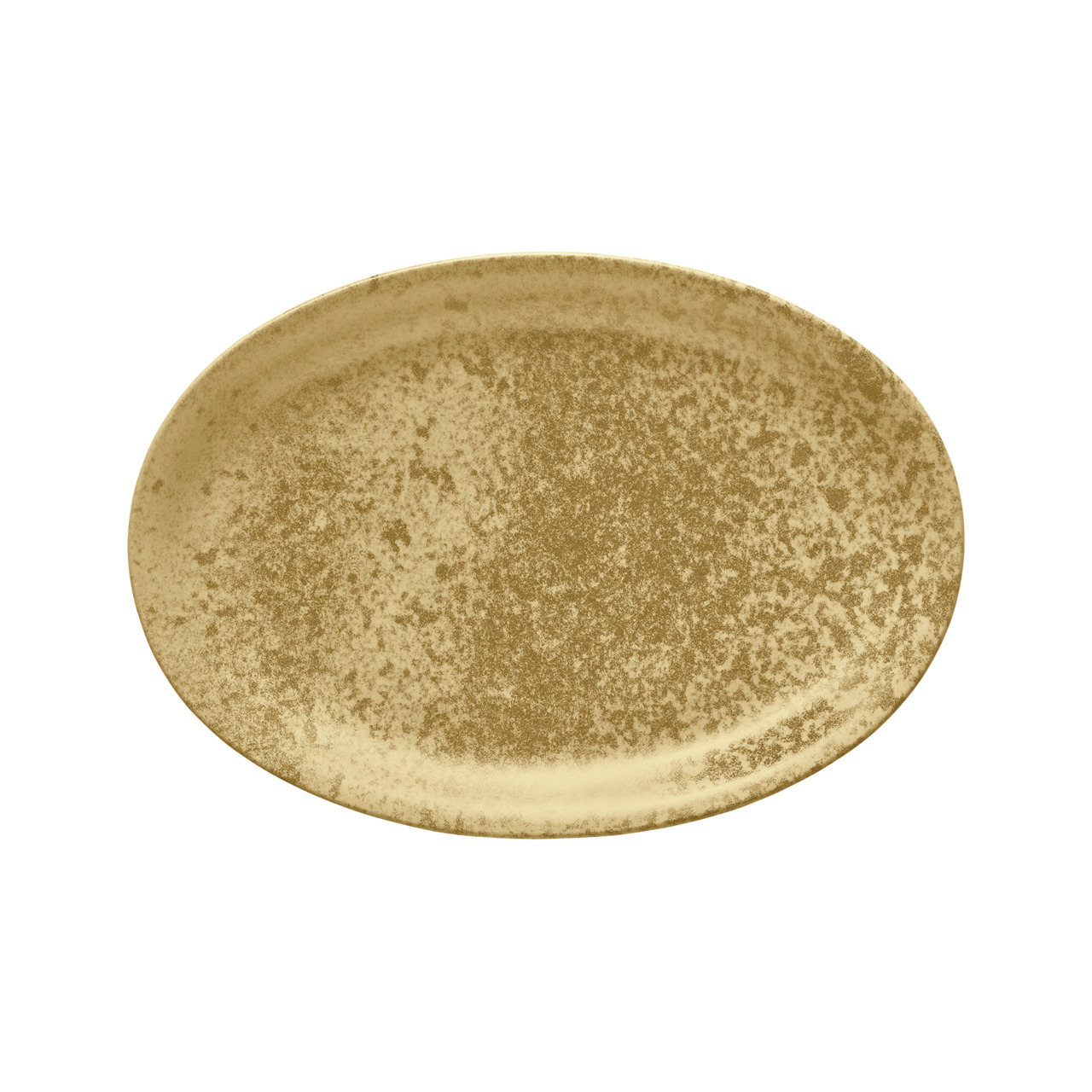 Sandstone, Platte oval 323 x 228 mm dark yellow