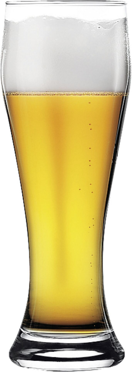 Weizenbierglas 0,5 l mit Füllstrich