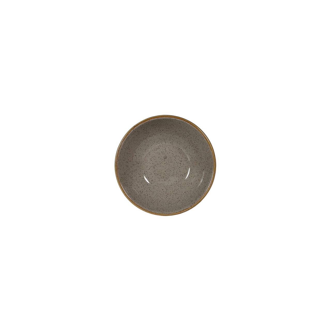 Stonecast, Bowl flach ø 116 mm / 0,20 l Peppercorn Grey