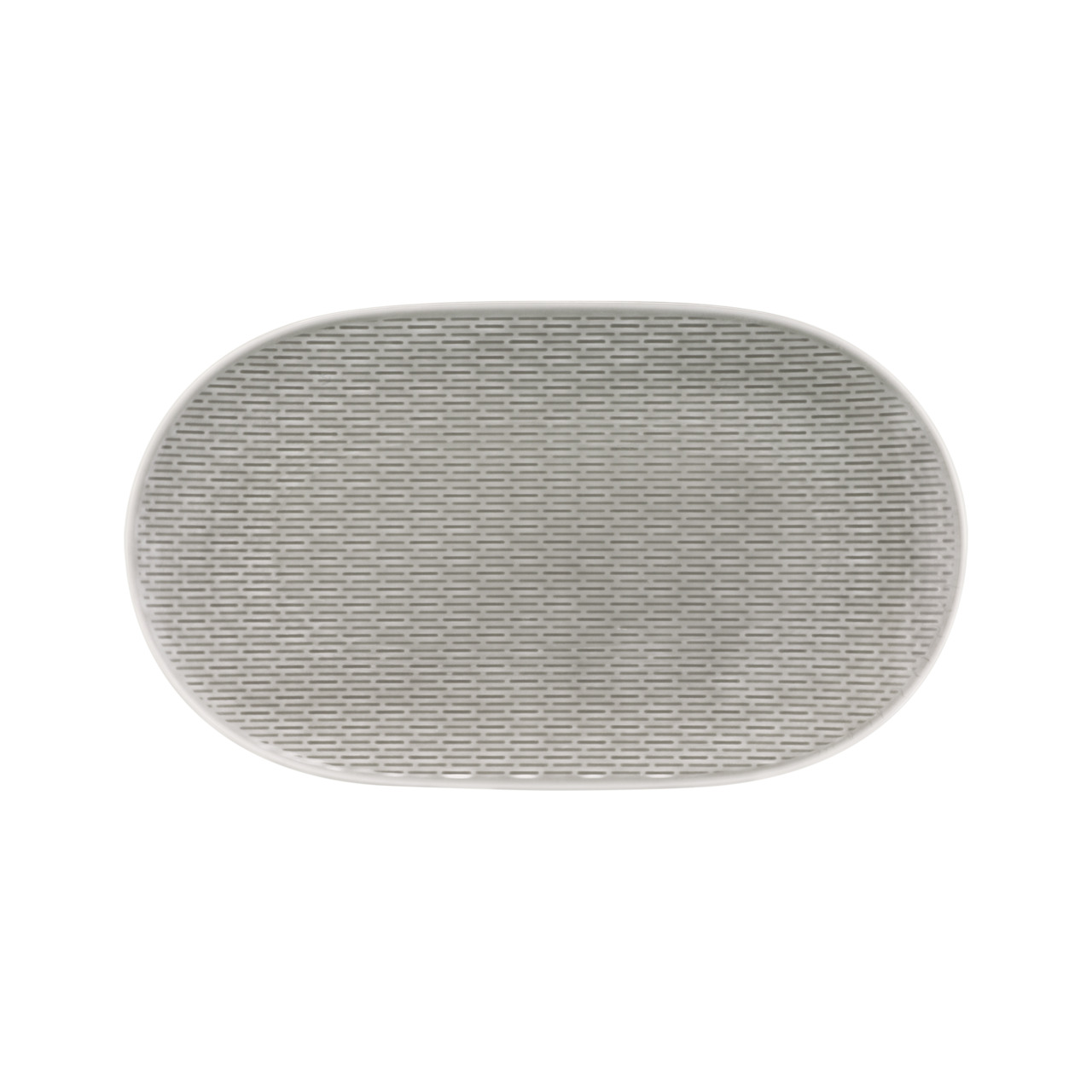 Scope Glow Gray, Coupplatte oval 325 x 188 mm / Relief