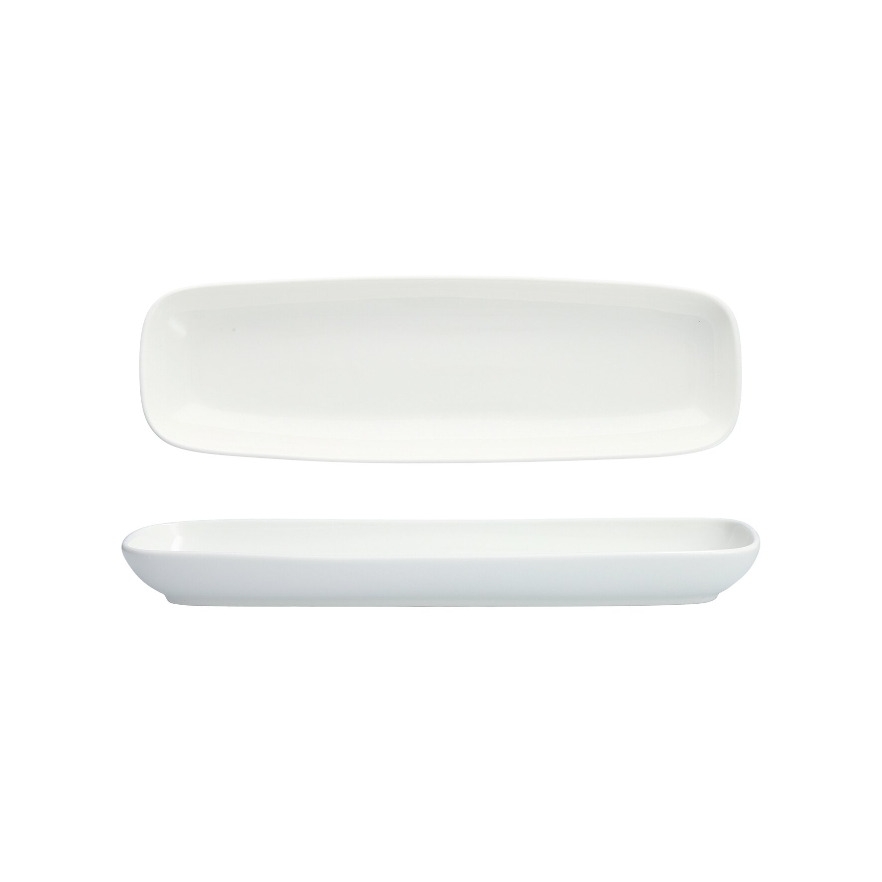 Modern Coupe, Platte rechteckig 290 x 90 mm weiß Modern Coupe, Platte rechteckig 290 x 90 mm weiß