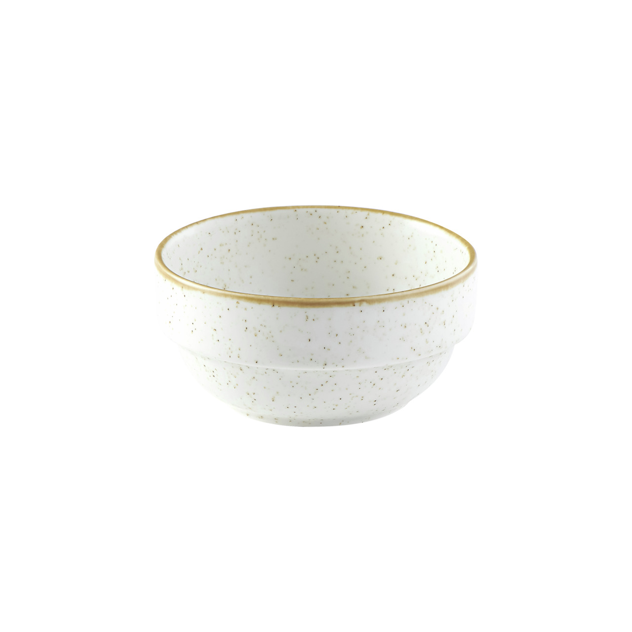 Stonecast, Bowl Profile stapelbar ø 115 mm / 0,36 l Barley White