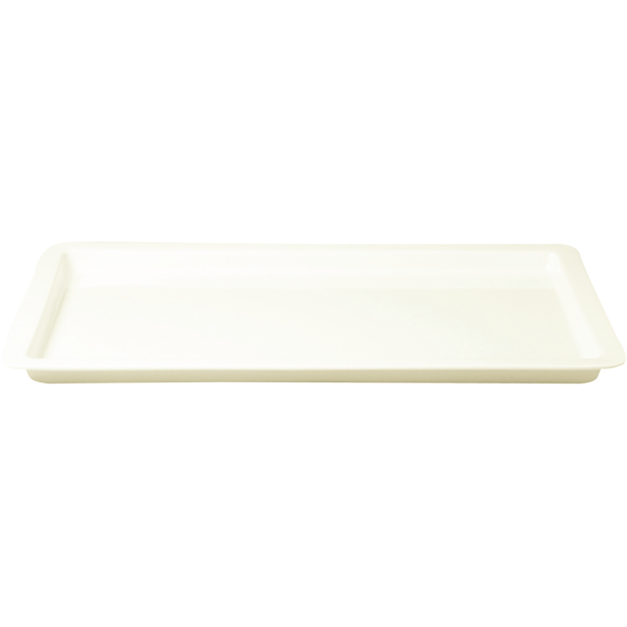 Buffet, GN-Schale GN 1/1 flach 530 x 325 mm / 2,20 l creme