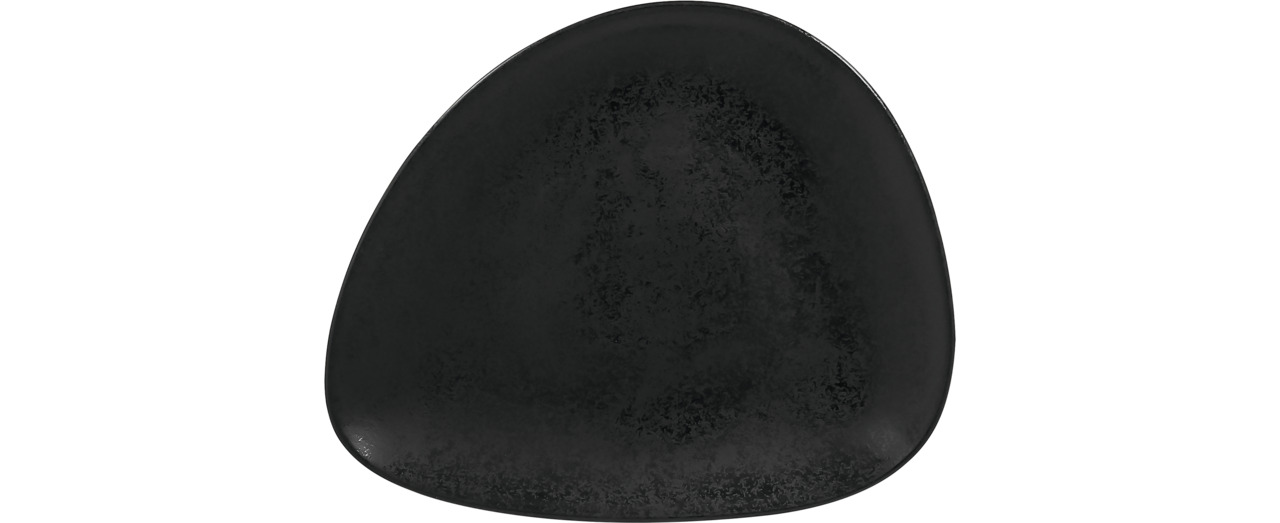 Suggestions Shaped, Teller flach shaped 220 x 180 mm schwarz