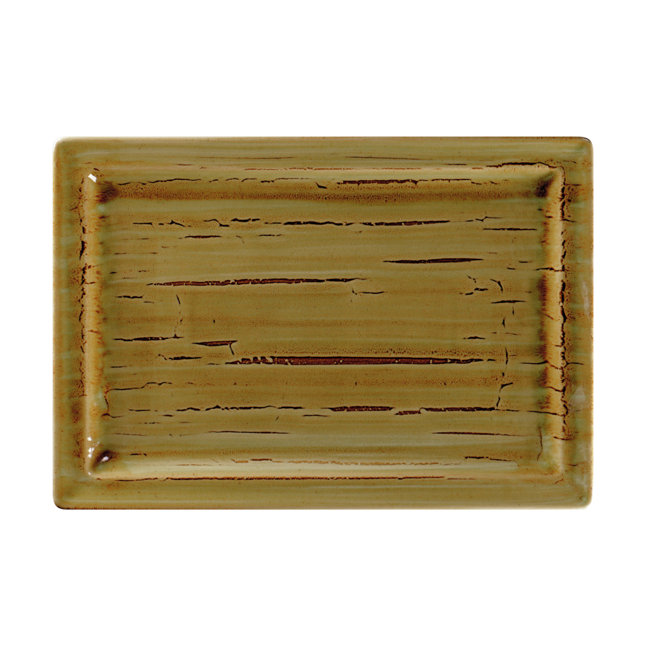 Spot, Teller flach rechteckig 336 x 232 mm garnet beige