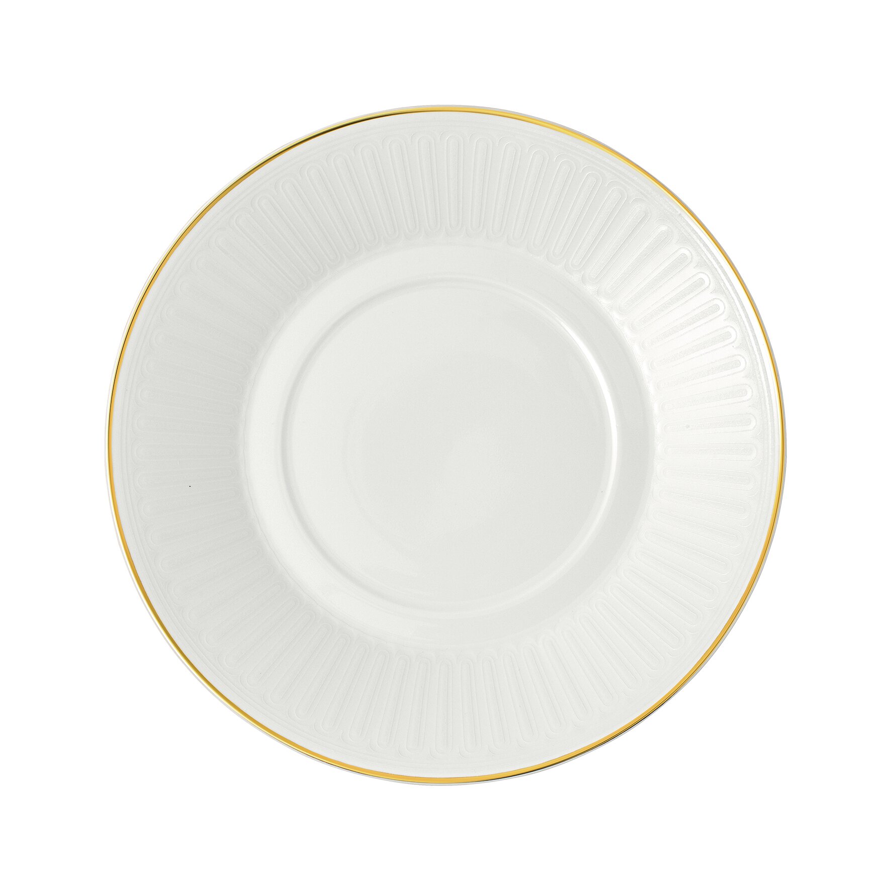 Château Septfontaines, Bouillon-Untertasse ø 180 mm weiß