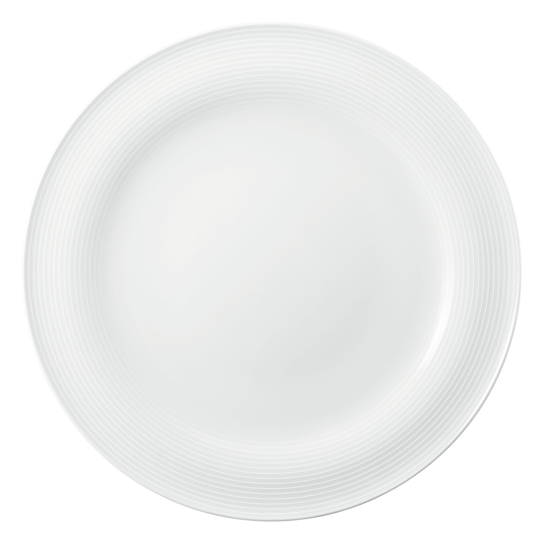 Blues, Teller flach ø 332 mm weiß uni