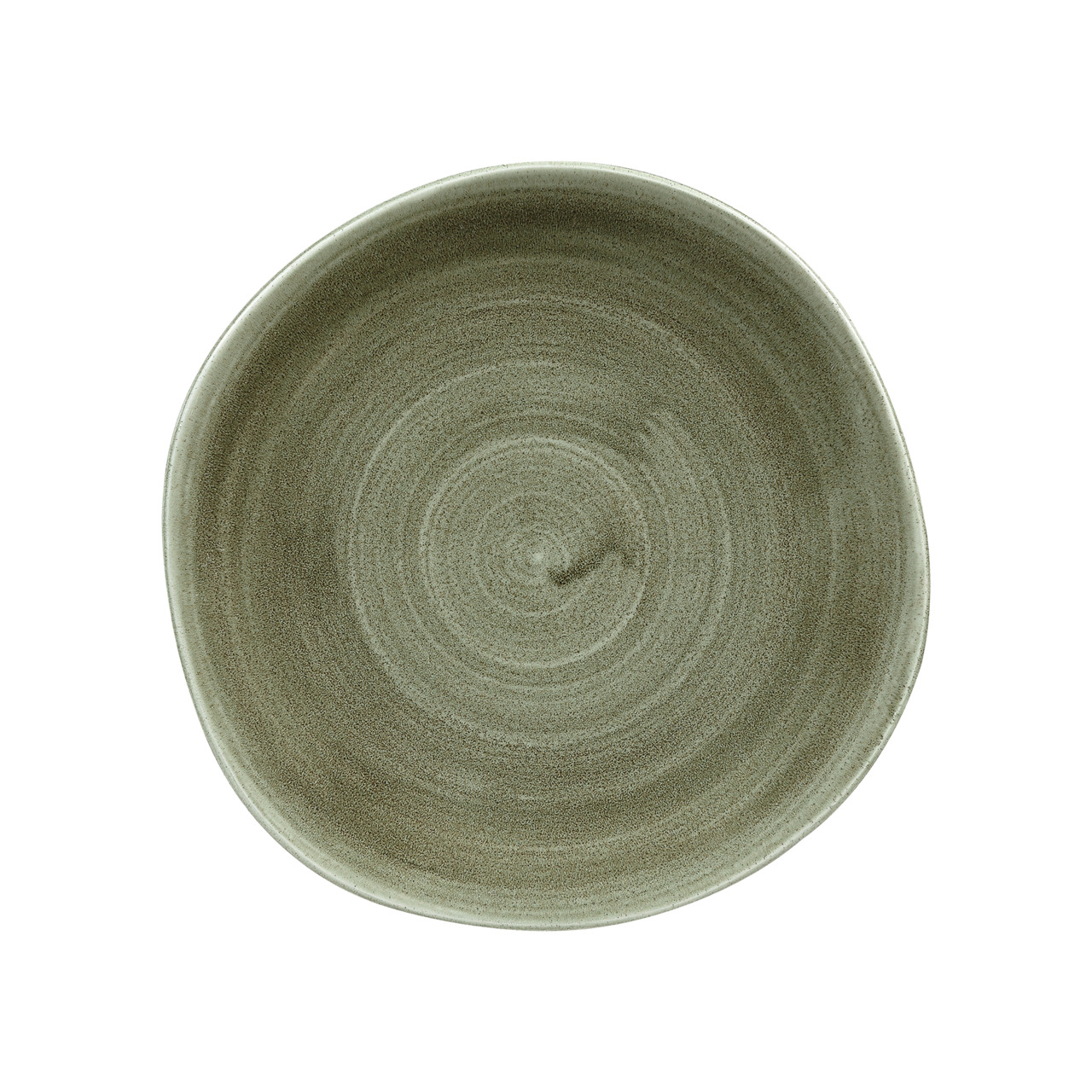 Stonecast Patina, Teller Trace ø 264 mm Burnished Green