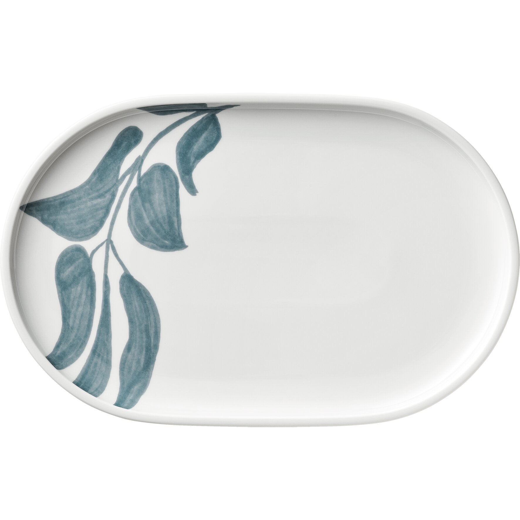 Boldleaf, Coupplatte oval 300 x 194 mm