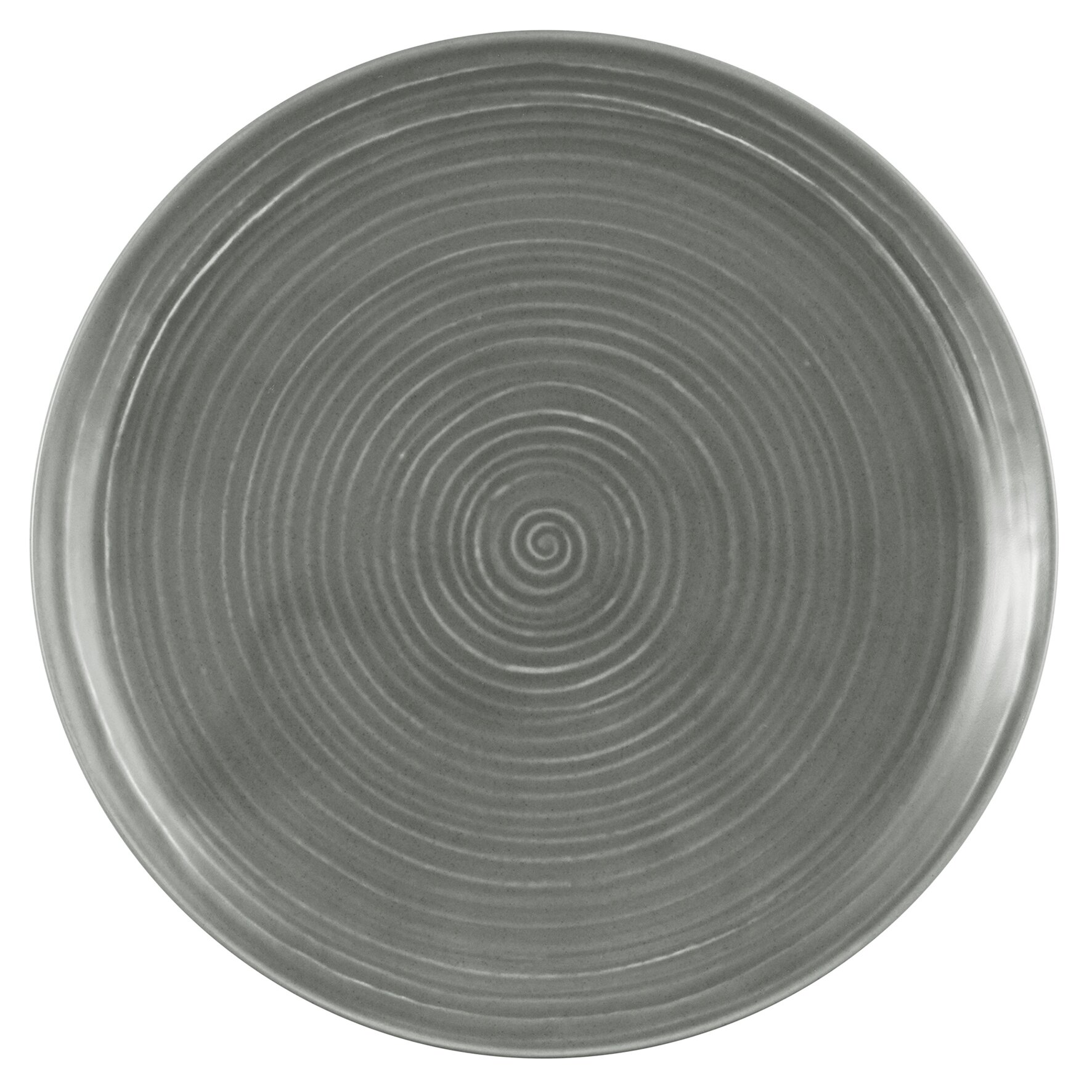 Terra, Speiseteller mit Relief ø 299 mm perlgrau