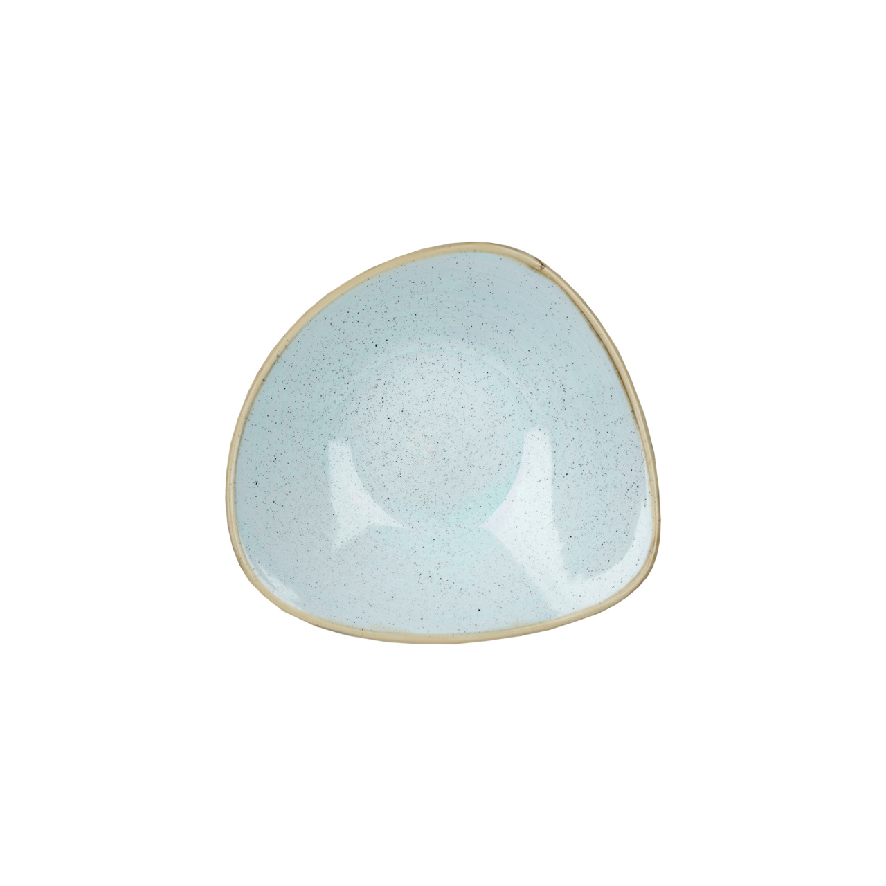 Stonecast, Bowl Lotus dreieckig ø 185 mm / 0,37 l Duck Egg Blue