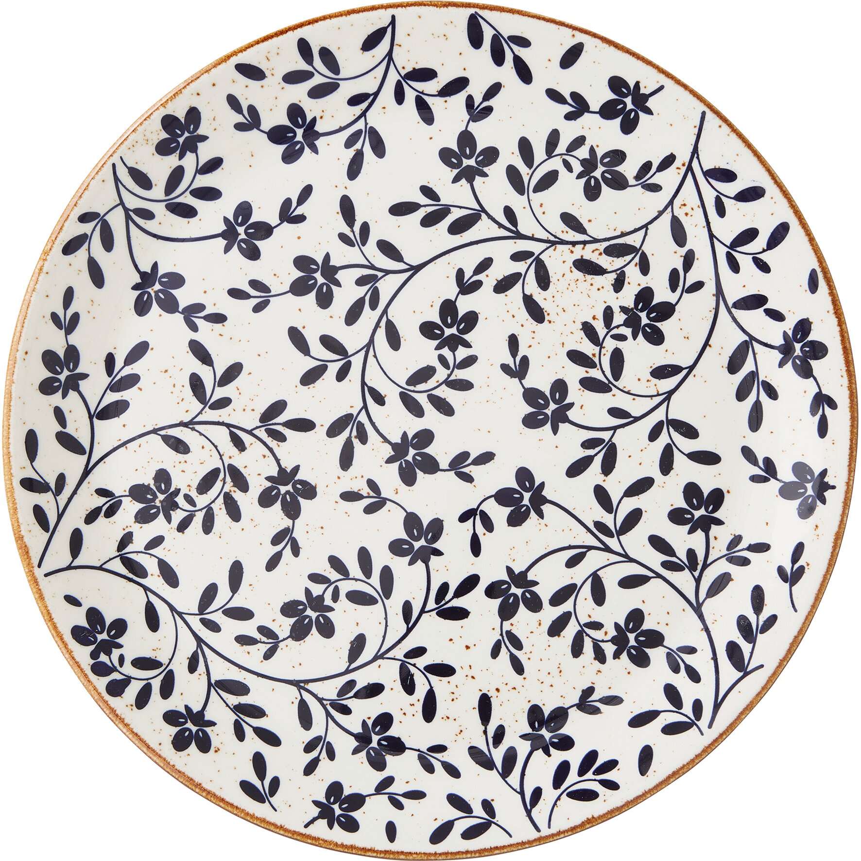 Flora, Coupeteller ø 280 mm blue 