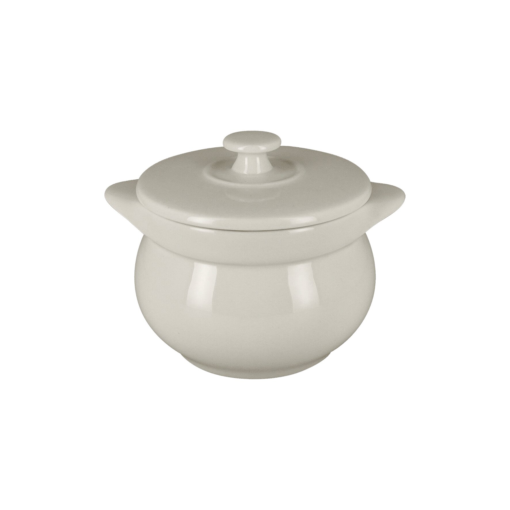 Chef's Fusion, Suppenterrine rund + Deckel ø 108 mm / 0,50 l sand