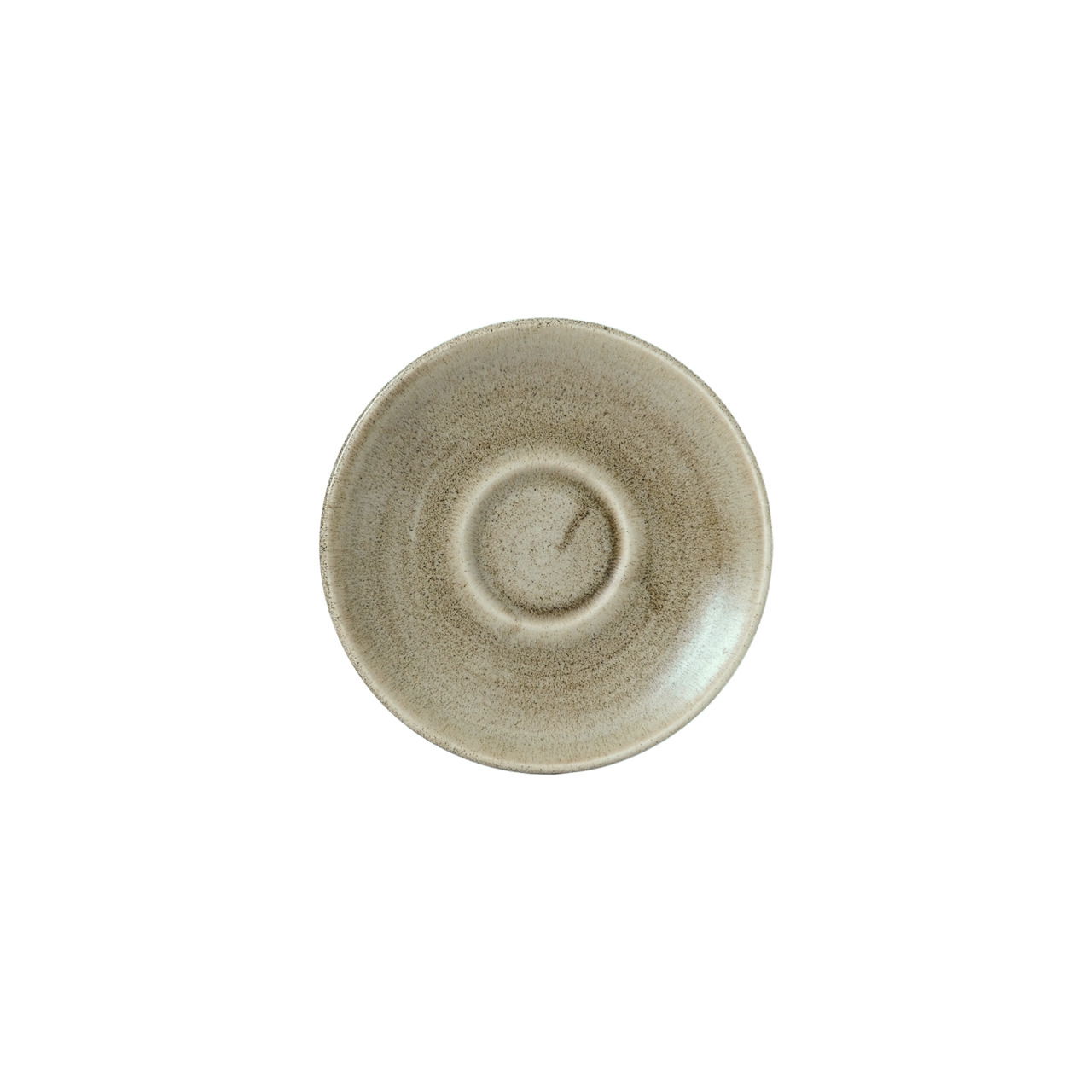 Stonecast Plume, Cappuccino-Untertasse ø 156 mm Antique Taupe