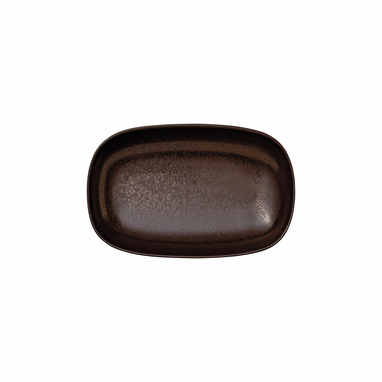 Nivo Mokka, Coupe-Platte tief 170 x 110 mm braun 
