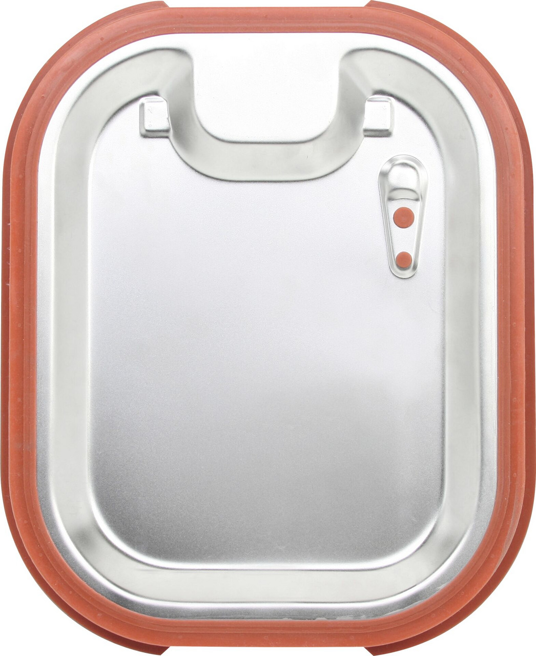 GN-Deckel mit Gummidichtung Edelstahl für 1/2