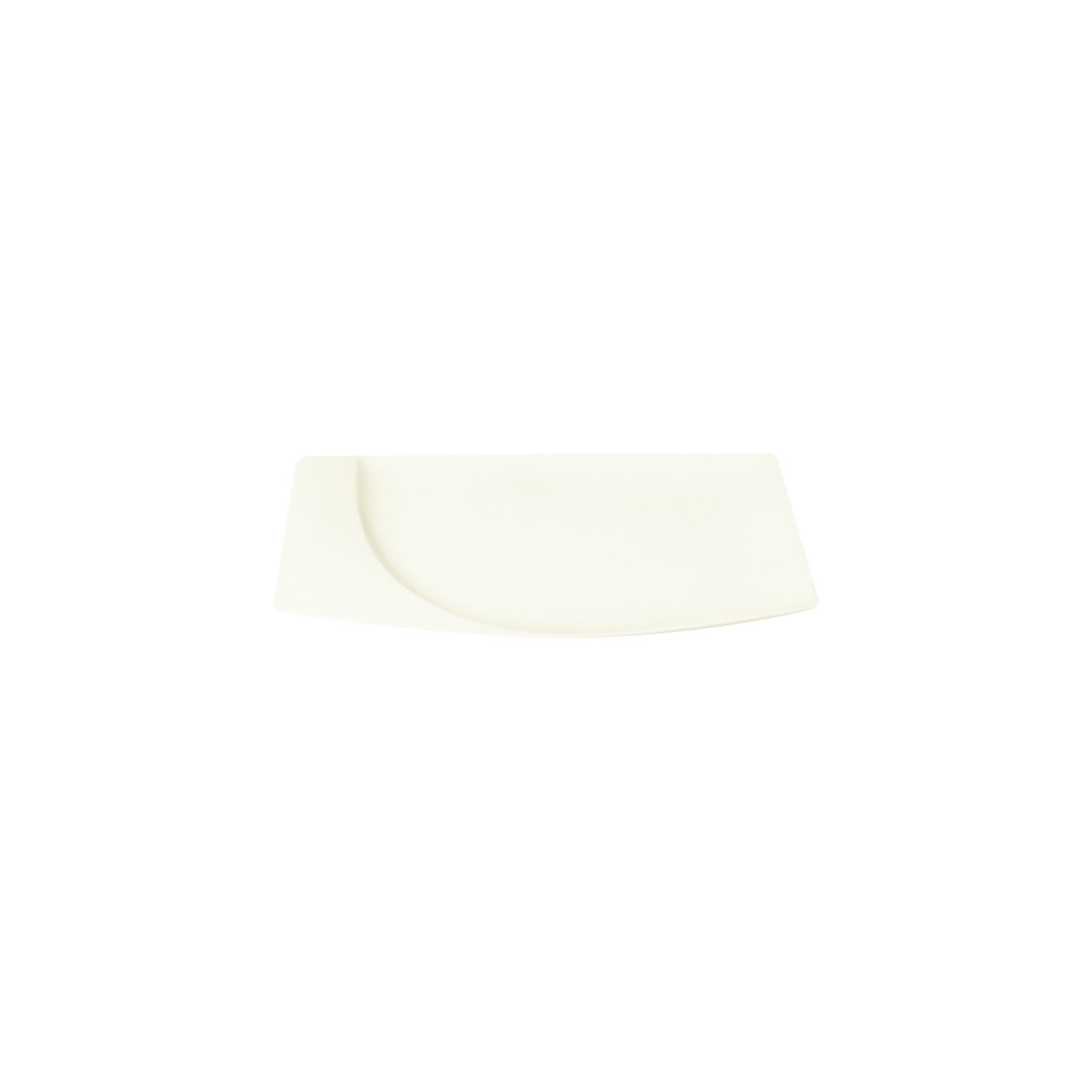 Mazza, Teller flach quadratisch 260 x 234 mm creme