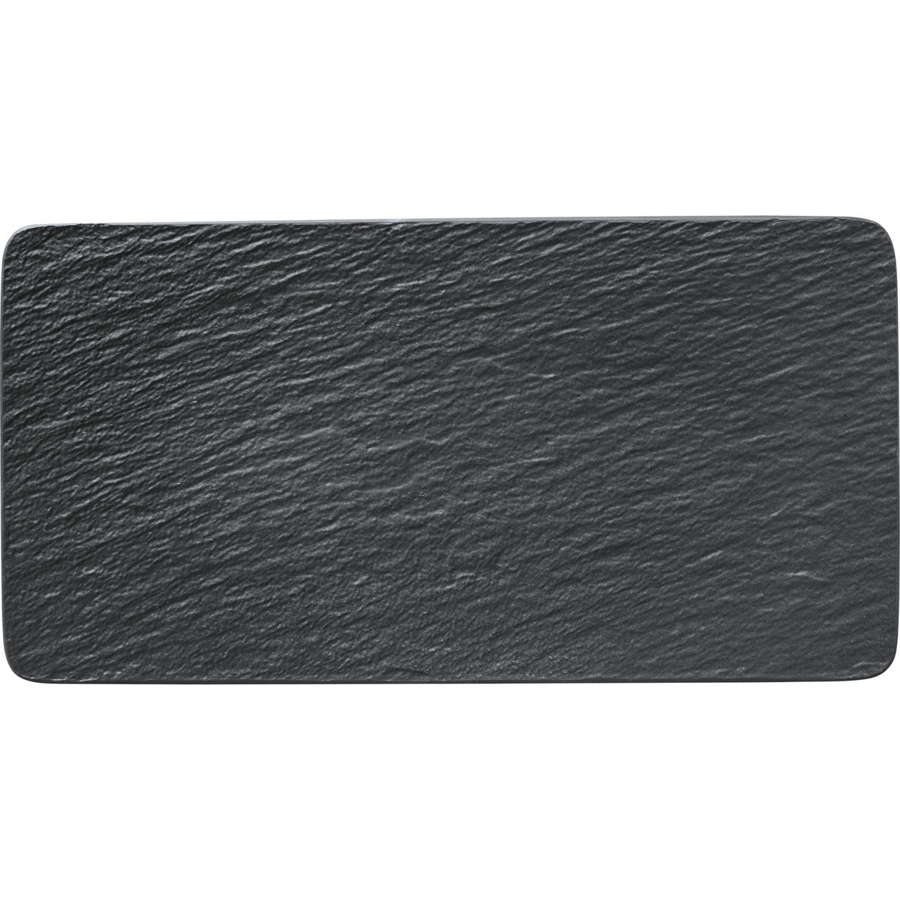 The Rock Black Shale, Platte rechteckig 350 x 180 mm schwarz