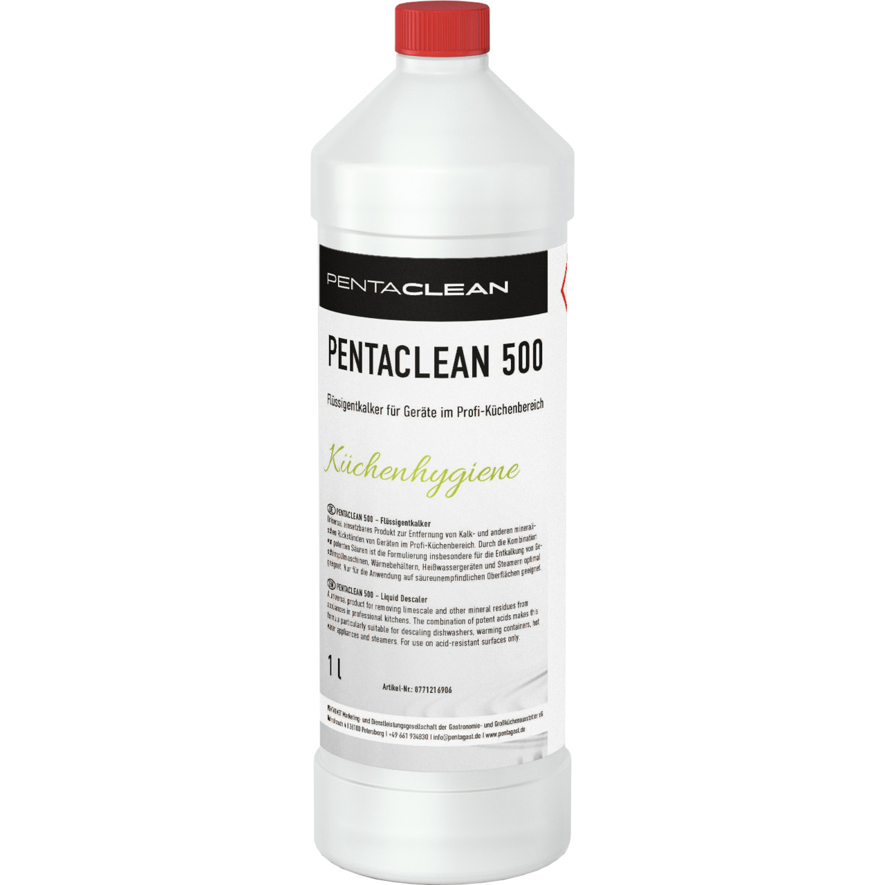 Flüssigentkalker PENTACLEAN 500 / 6 x 1,00 l