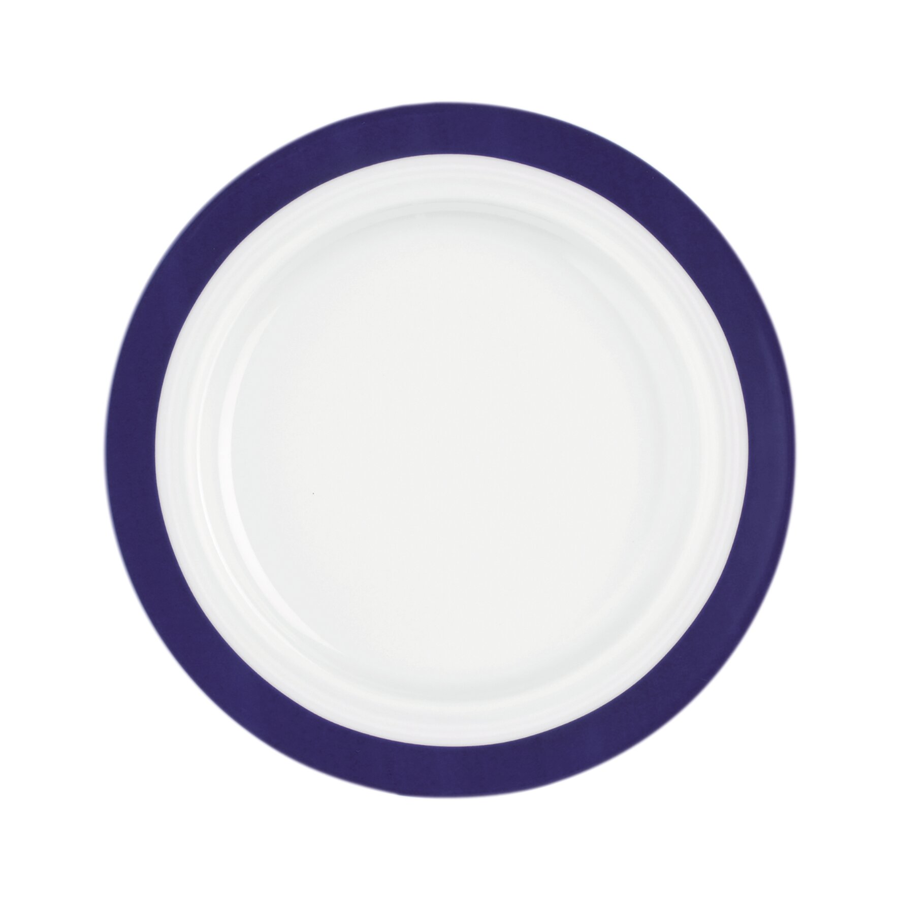 Vitalis, Teller flach ø 200 mm / 0,16 l blaues Band
