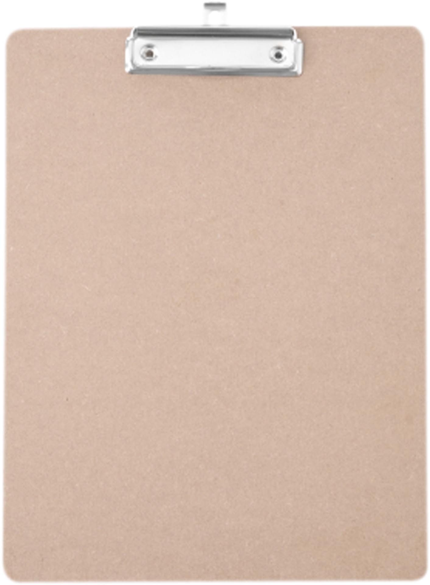 Klemmbrett MDF mit Metall-Klemmmechanismus 18,5x24,5 cm