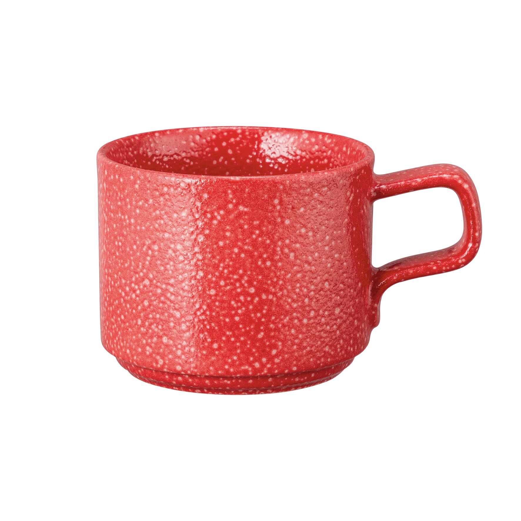 Good Mood, Cappuccinotasse ø 119 mm / 0,26 l intense red