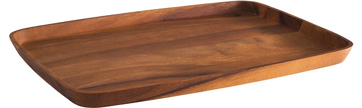 Servierbrett 350 x 250 x 20 mm Akazienholz