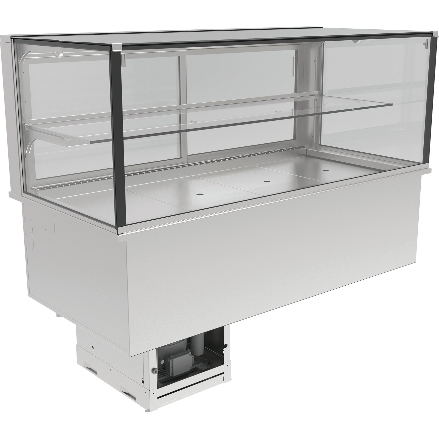 Einbaukühlvitrine 4 x GN 1/1 / Green GE-145-54-E R290