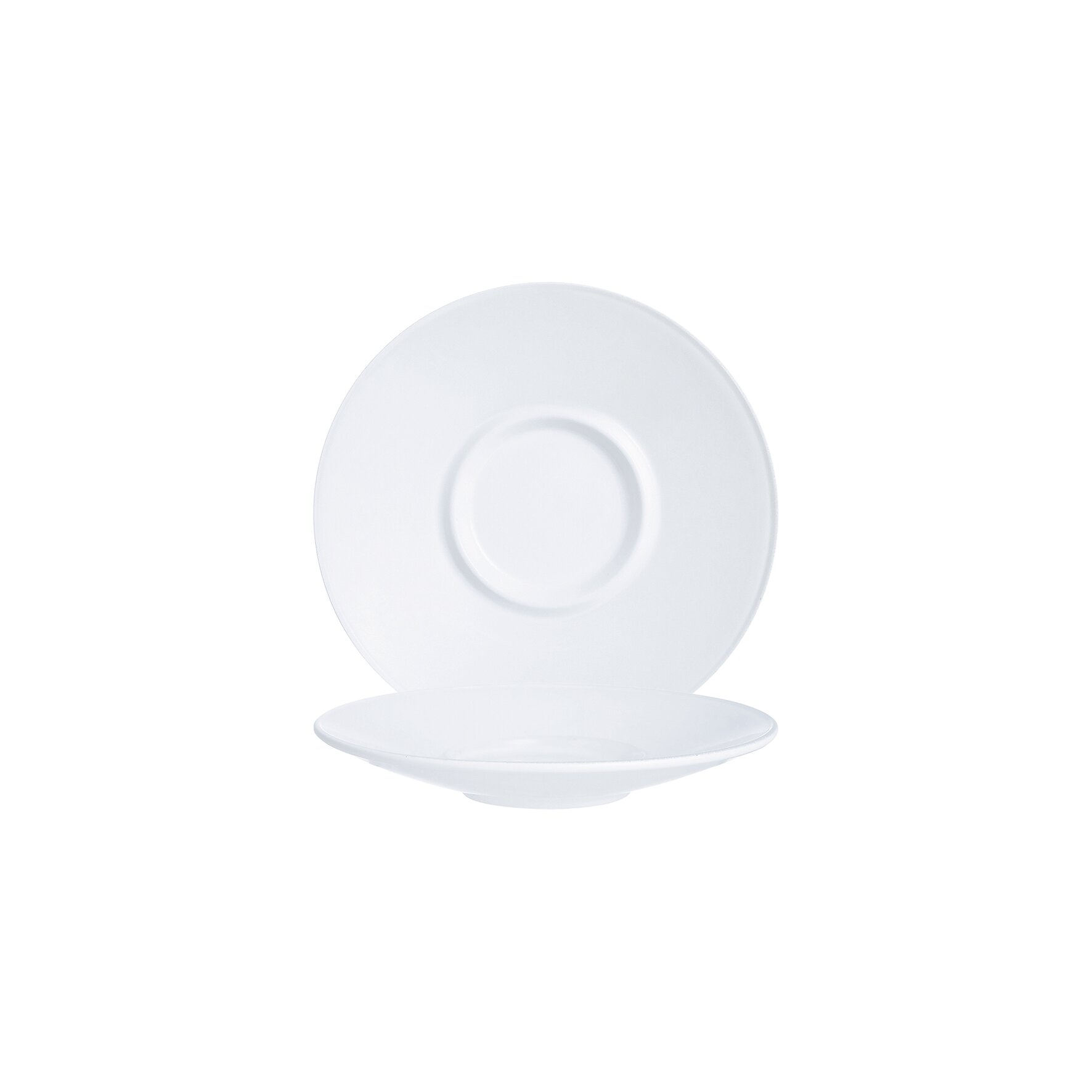 Intensity White, Baril Untertasse ø 154 mm weiß / zu Tasse 0,25 l