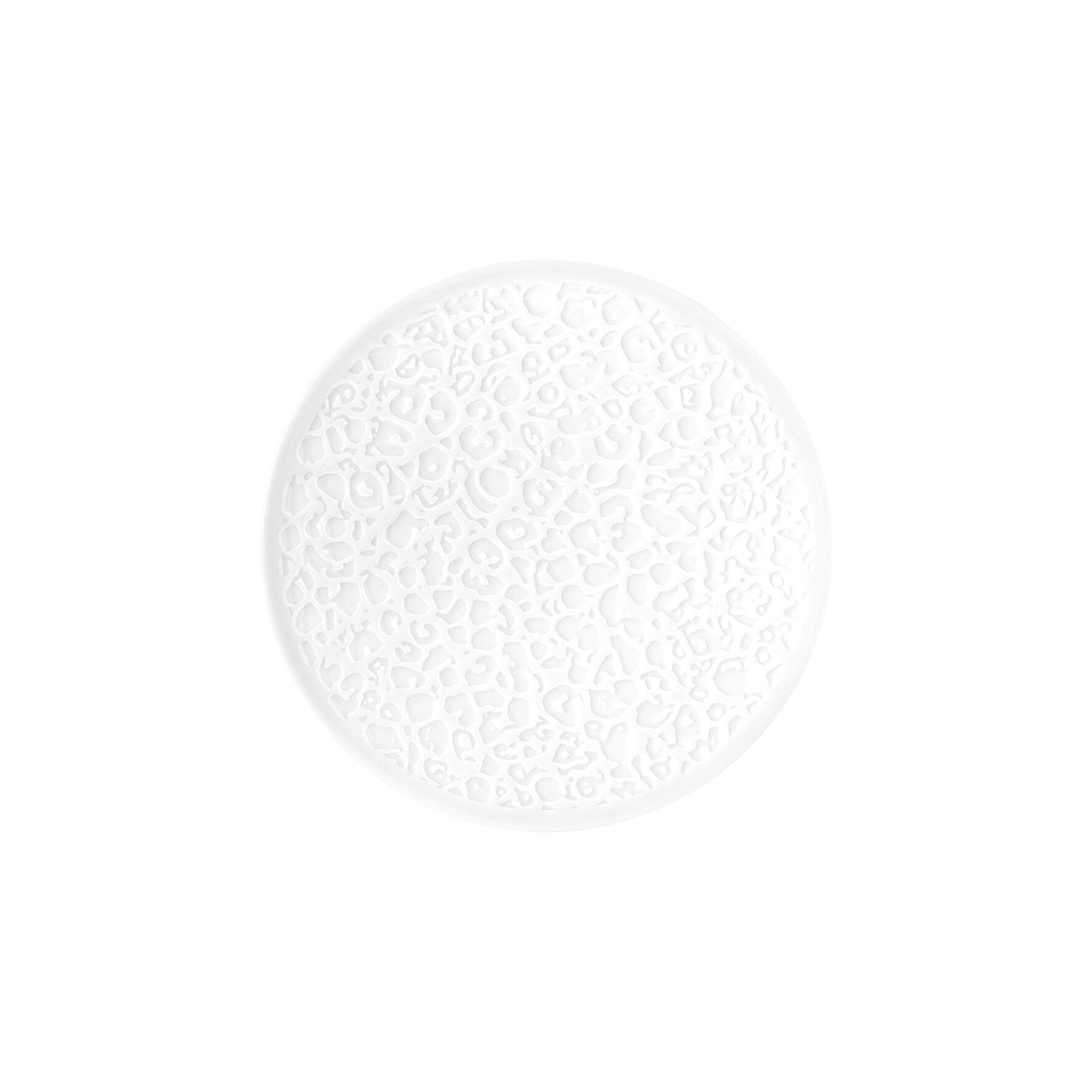 Nori, Teller flach ø 166 mm Vollrelief weiß