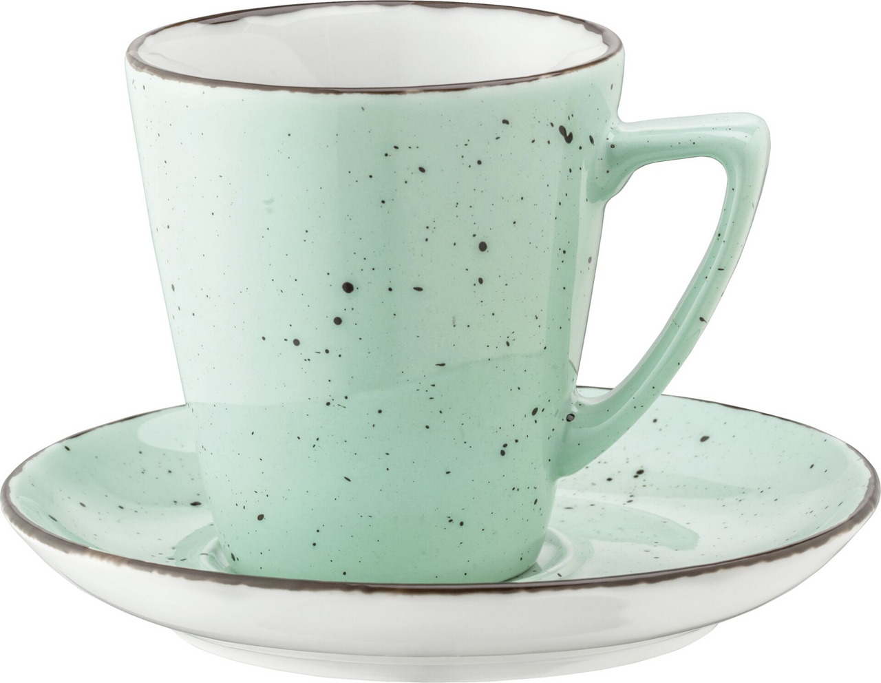 Porzellanserie "Granja" mint Tasse obere Kaffee Grande
