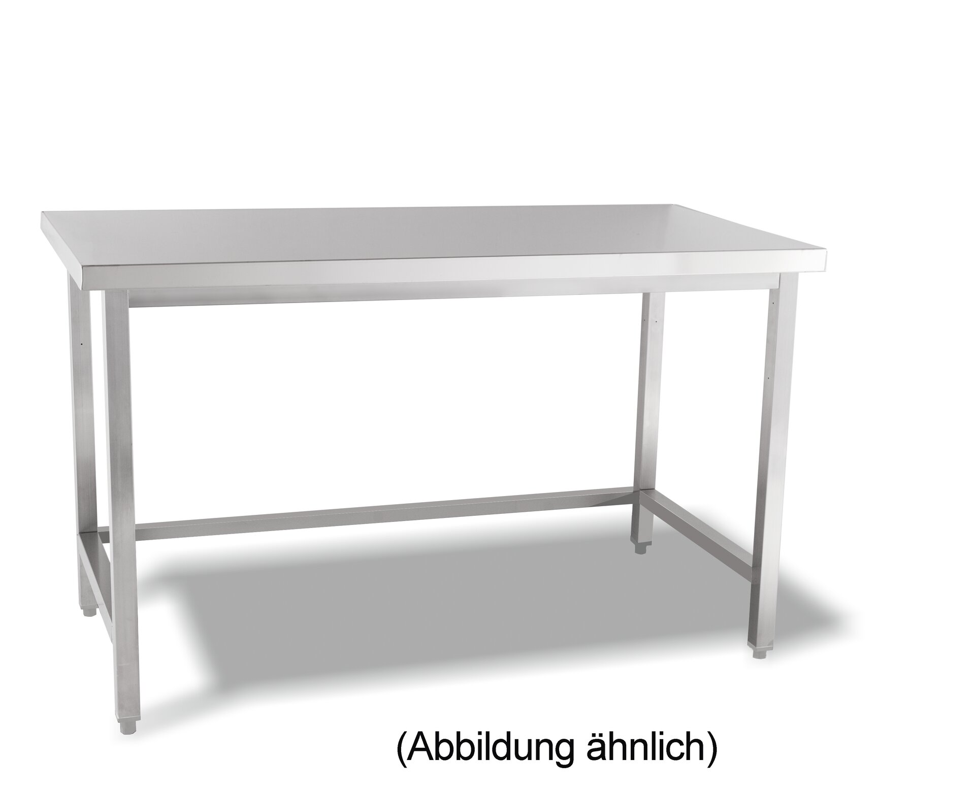 Arbeitstisch verschweißt o. Ablageboden ohne Aufkantung 1900 x 600 x 850 mm