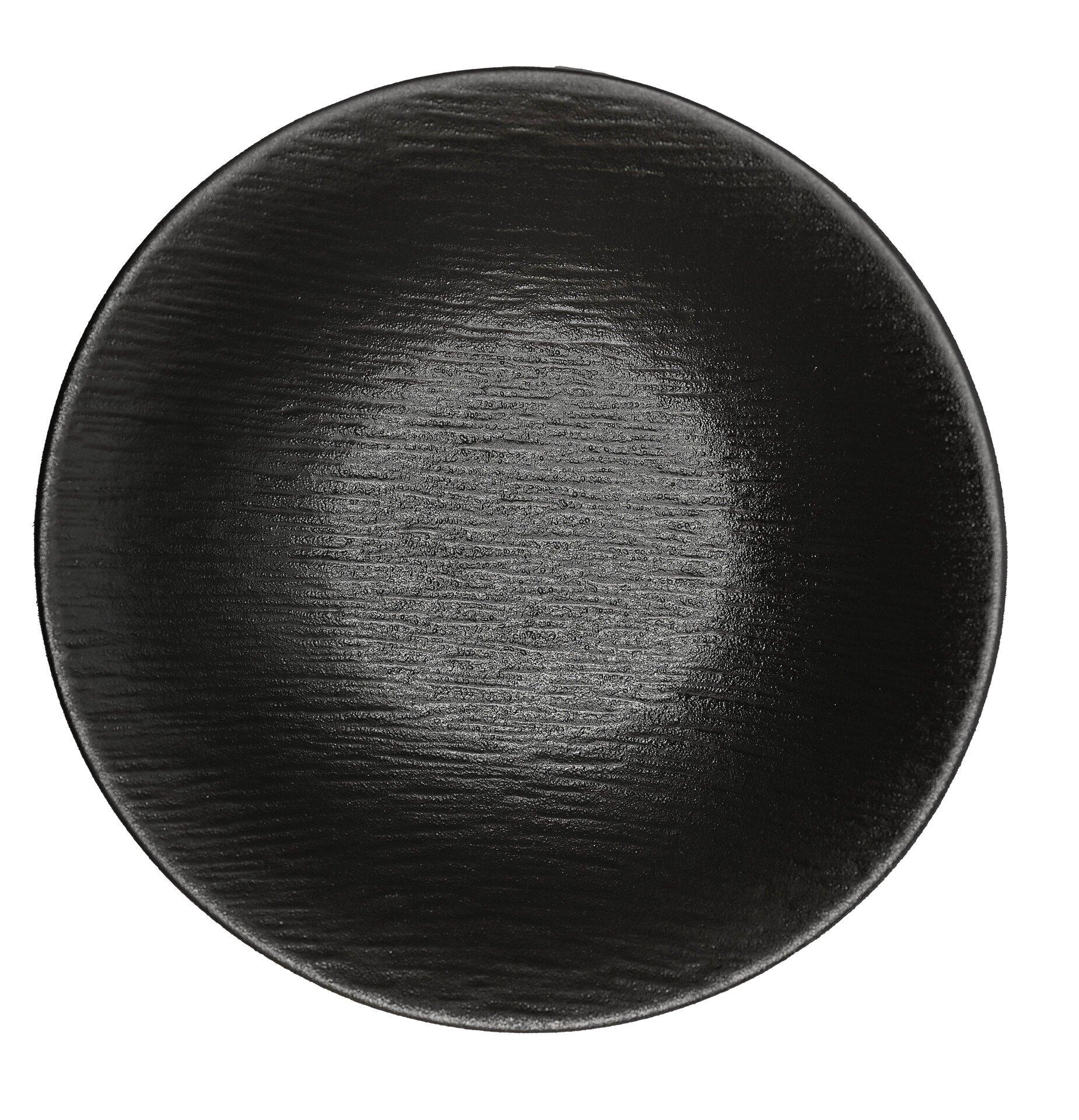 Porzellanserie "Lavanit" schwarz Schale