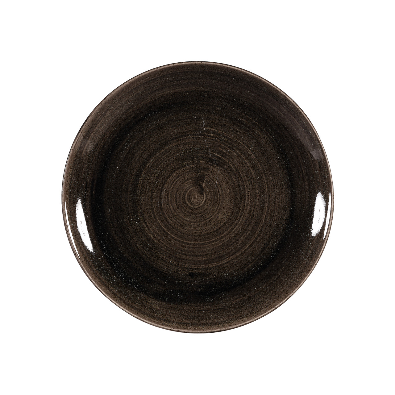 Stonecast Patina, Coupeteller Evolve ø 260 mm Iron Black