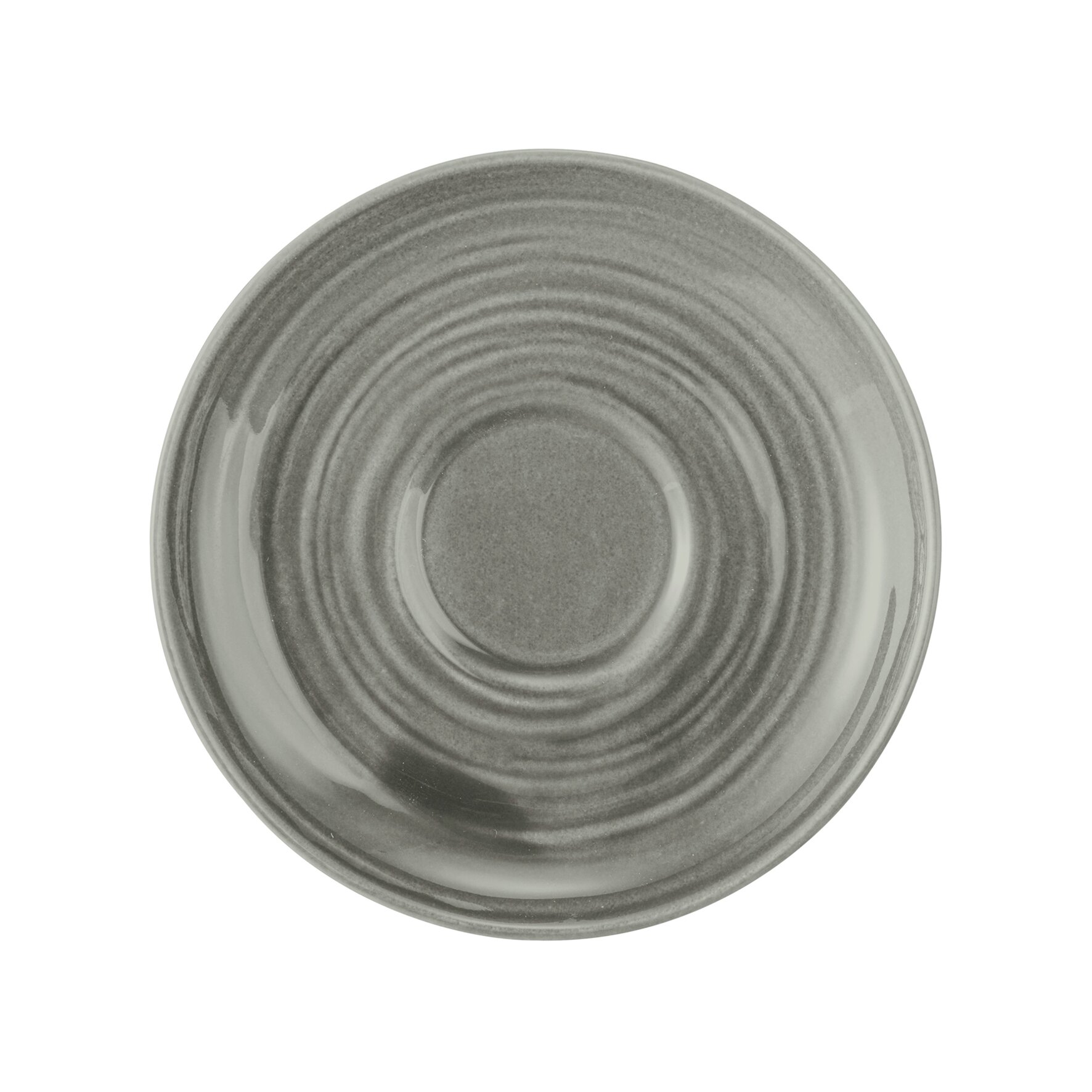 Terra, Teeuntertasse mit Relief ø 133 mm perlgrau 