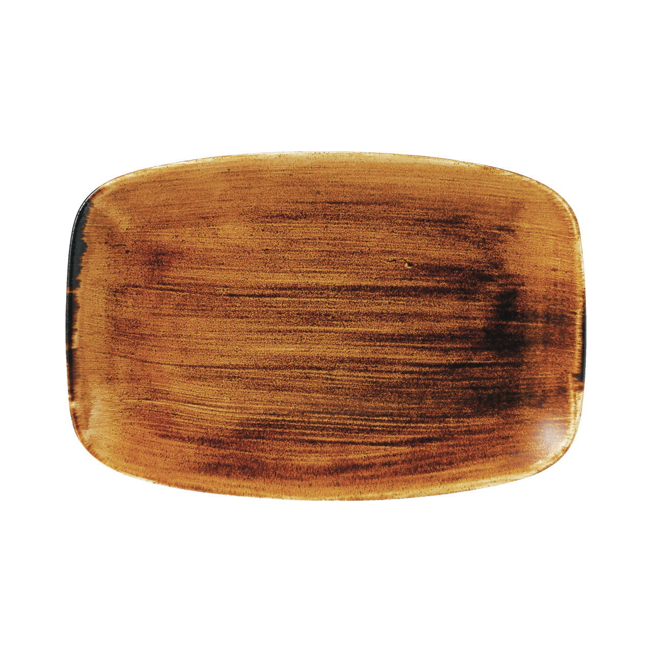 Stonecast Patina, Teller Chefs rechteckig 300 x 199 mm Vintage Copper