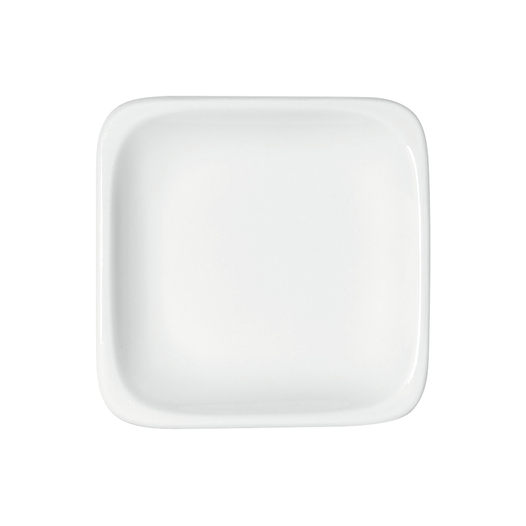 B1100, Teller flach quadratisch 215 x 215 mm