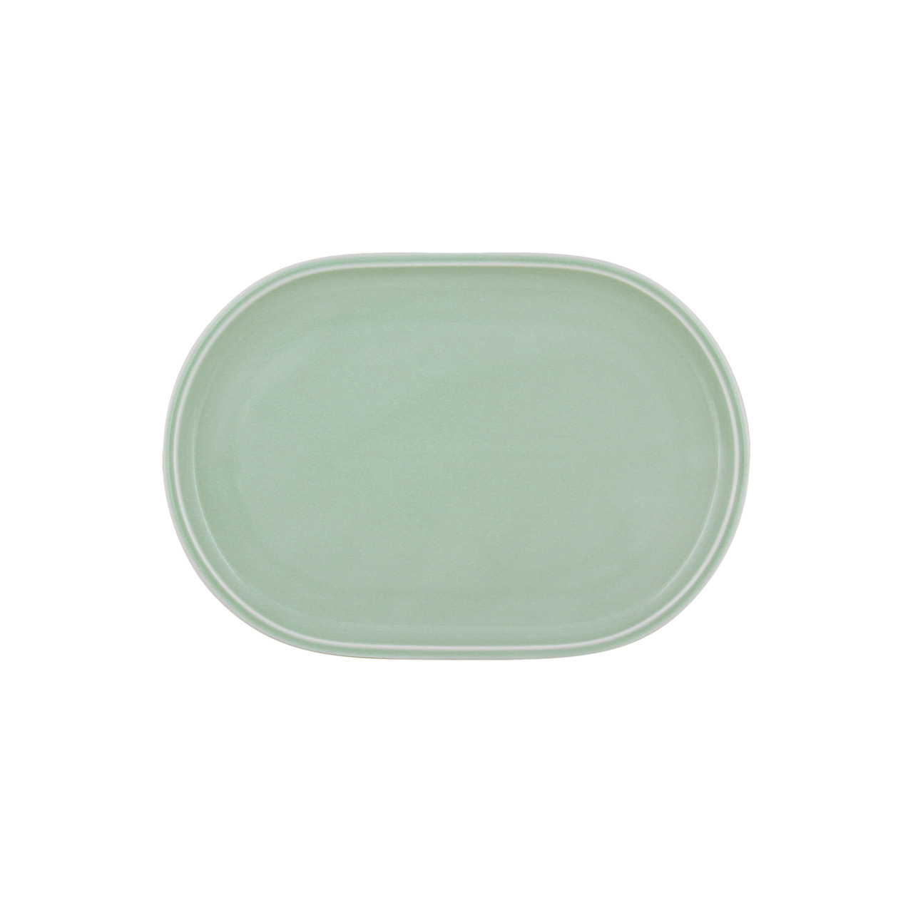 Shiro Glaze Frost, Coupplatte oval 232 x 161 mm