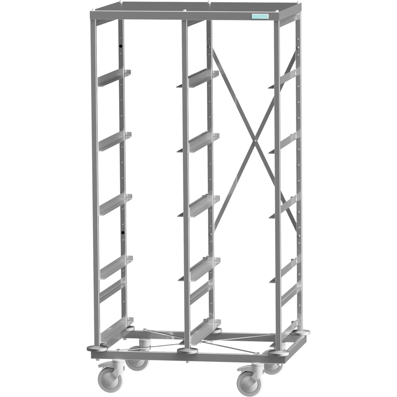 Regal fahrbar für Eurobehälter 900 mm