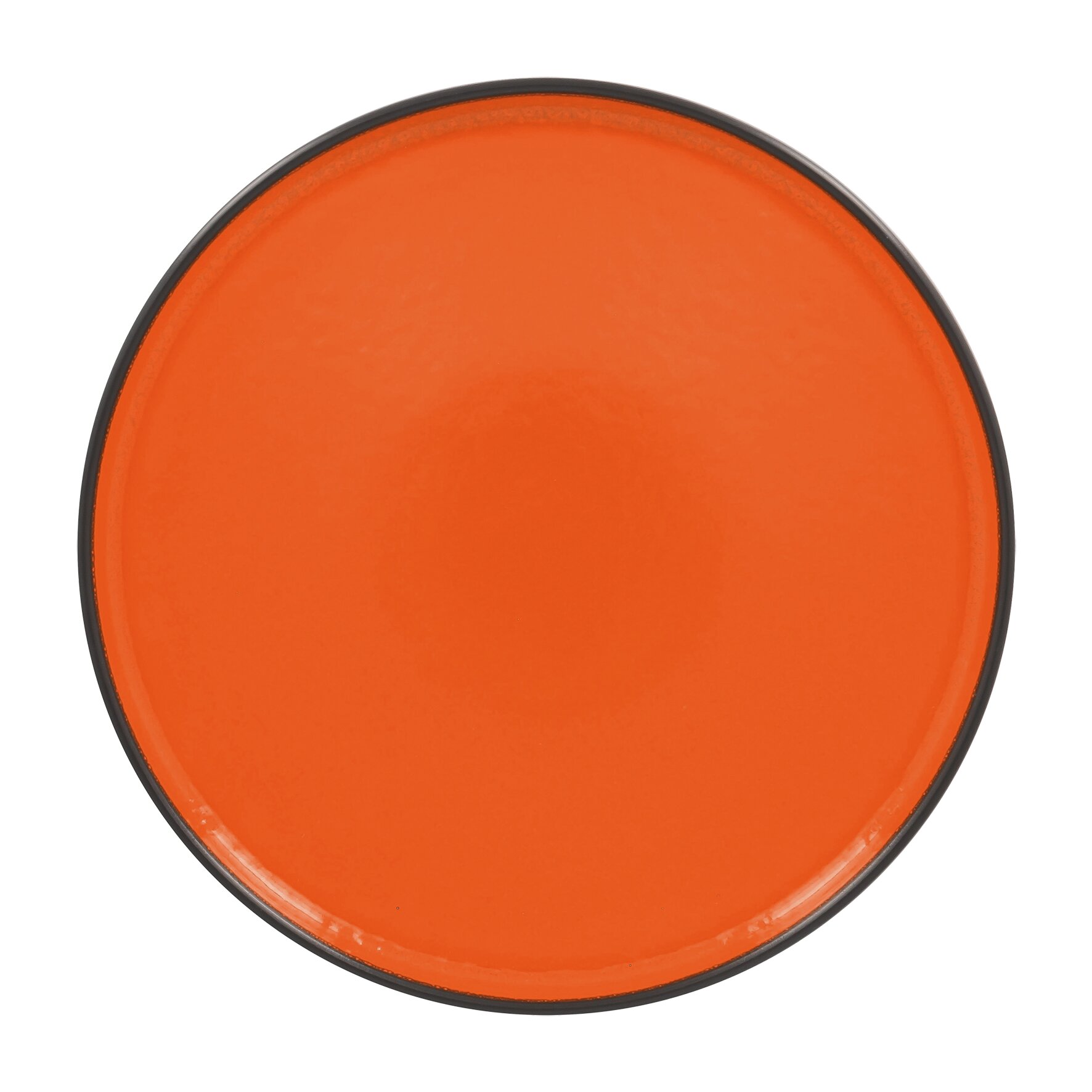 Fire, Teller flach ohne Rand ø 267 mm orange