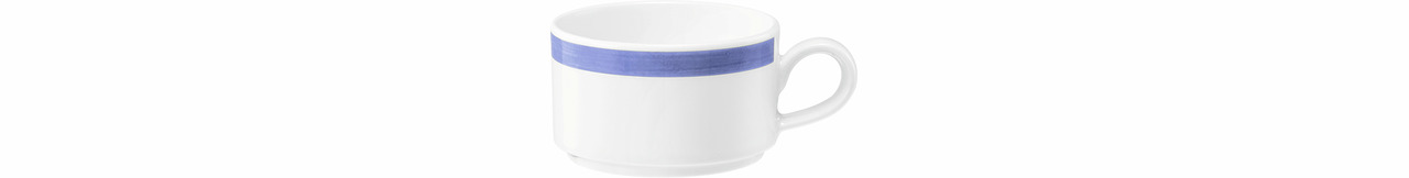 Community, Moccatasse ø 64 mm / 0,09 l Pinselband blau