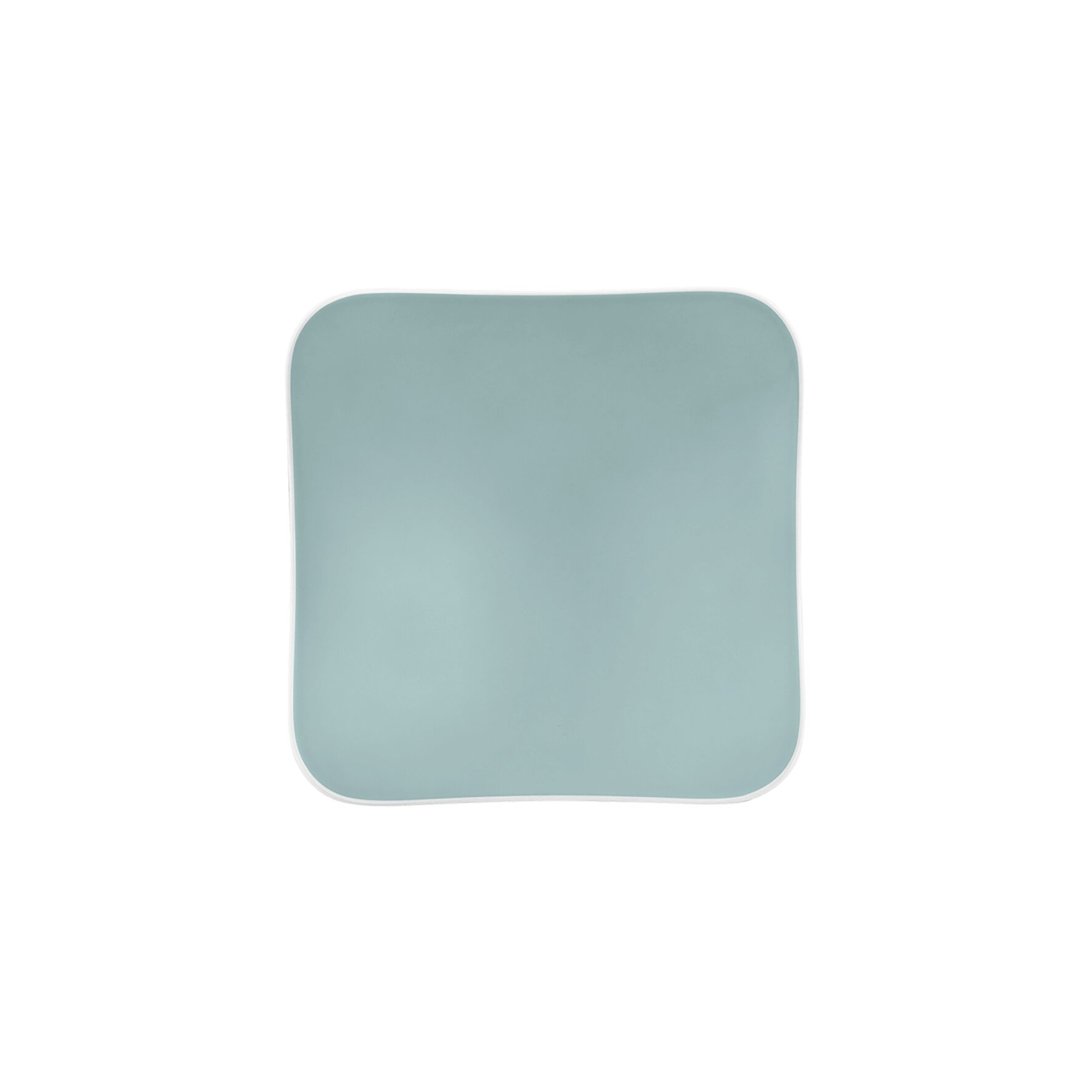 Fashion, Coupschale eckig 218 x 218 mm türkis